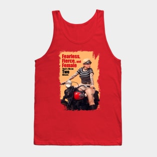 Me on two wheels Tank Top